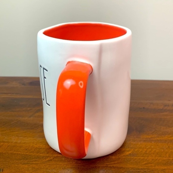 Rae Dunn “Paradise” Mug Coral Handle & Inside - Picture 2 of 8